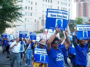 Troy Davis march