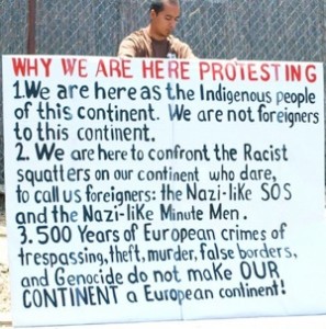 La Raza Protester 3