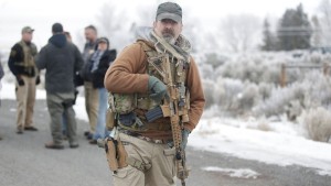 Armed occupier in Oregon. AP photo